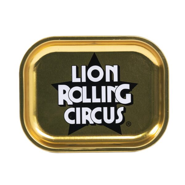 Bandeja metálica mini gold Lion Rolling Circus