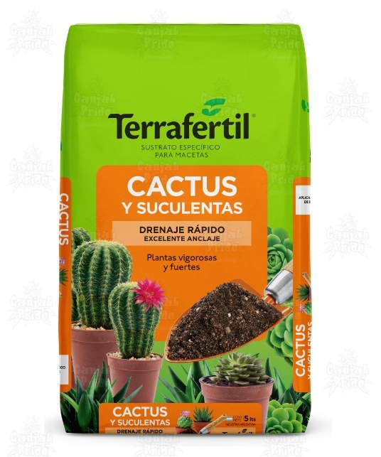 Cactus y Suculentas Terrafertil