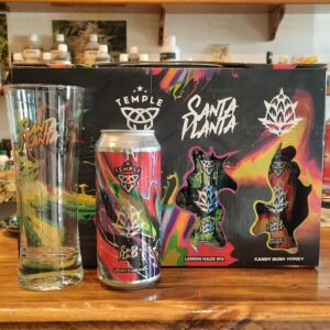 Vaso + 3 cervezas con terpenos Temple