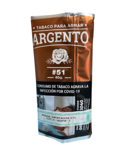 Tabaco Corte Fino #57 Natural Argento
