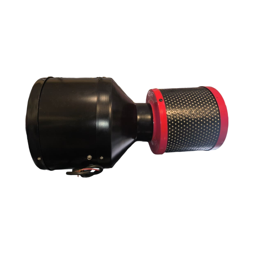 filtro de carbon + turbina lineal